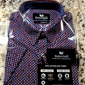 Men’s Stylish Button Down Short Sleeve Shirt